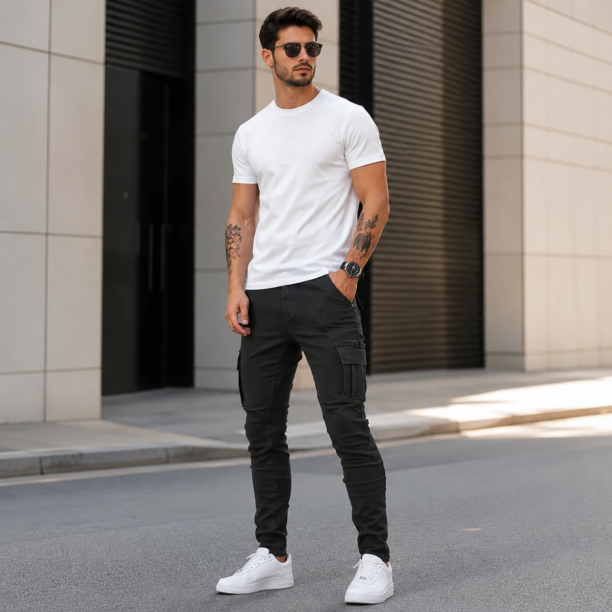 URBANCARGO™ – Jean Cargo Moderne Homme