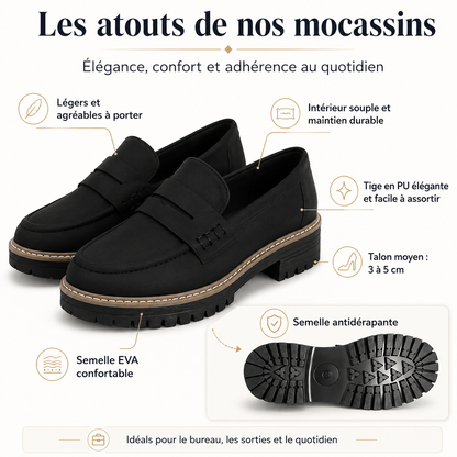 LIVIA™ – Mocassins Élégants & Confortables pour Femme