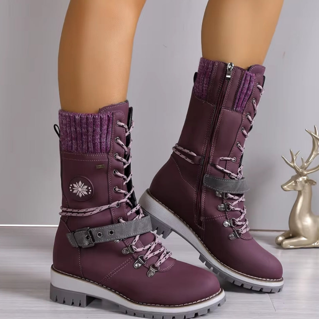 Lunéa™ – Bottes d’hiver femme : chaleur, confort et élégance nordique