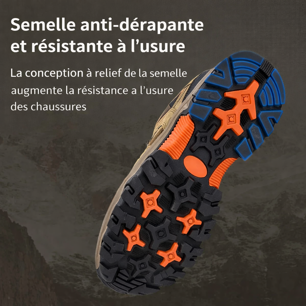 ORTHOTREK™ – Chaussures de Randonnée Orthopédiques Homme