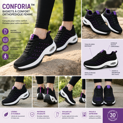 Belle Vita™ – Baskets à Confort Orthopédique Femme