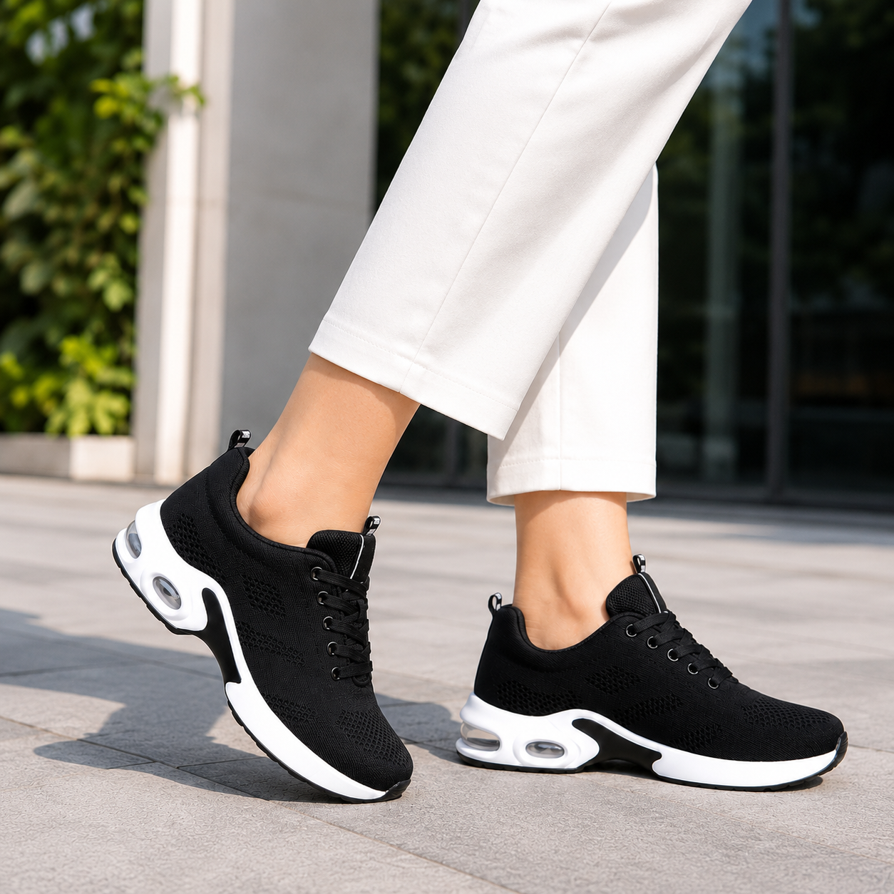 CONFORTIA™ – Baskets de Confort pour Femmes Actives