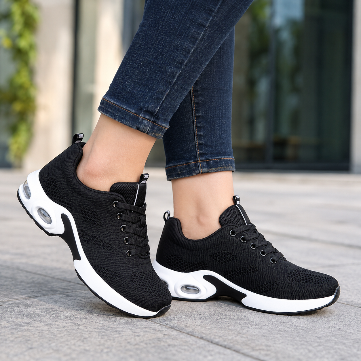 CONFORTIA™ – Baskets de Confort pour Femmes Actives