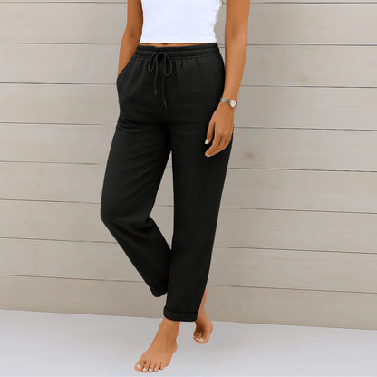 LINÉO™ – Pantalon en Lin Léger & Respirant