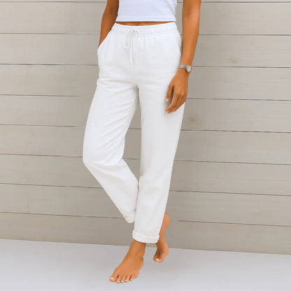 LINÉO™ – Pantalon en Lin Léger & Respirant