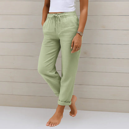 LINÉO™ – Pantalon en Lin Léger & Respirant