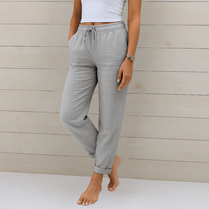 LINÉO™ – Pantalon en Lin Léger & Respirant