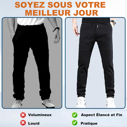FlexiCargo™ – Pantalon cargo résistant et extensible | multiples poches | coupe confortable | 3 longueurs