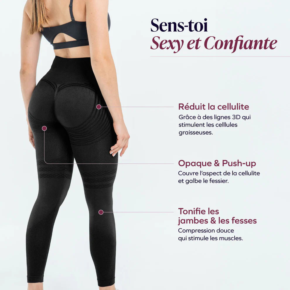 Luminessence™ Legging 3D – Sculptant, confort ultime et effet galbant
