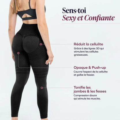 Luminessence™ Legging 3D – Sculptant, confort ultime et effet galbant