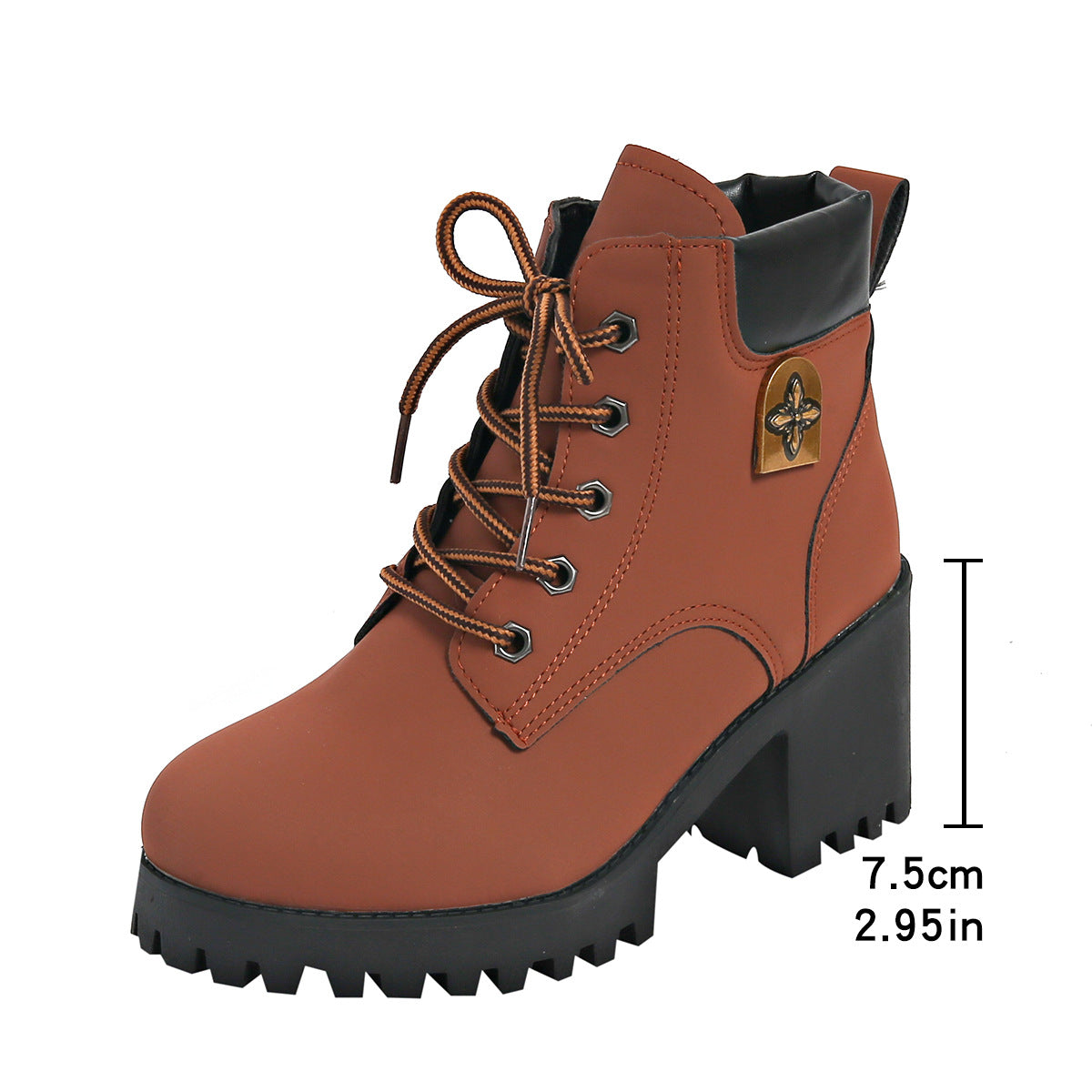 Veloria™ – Bottines à talon compensé rétro chic pour femme