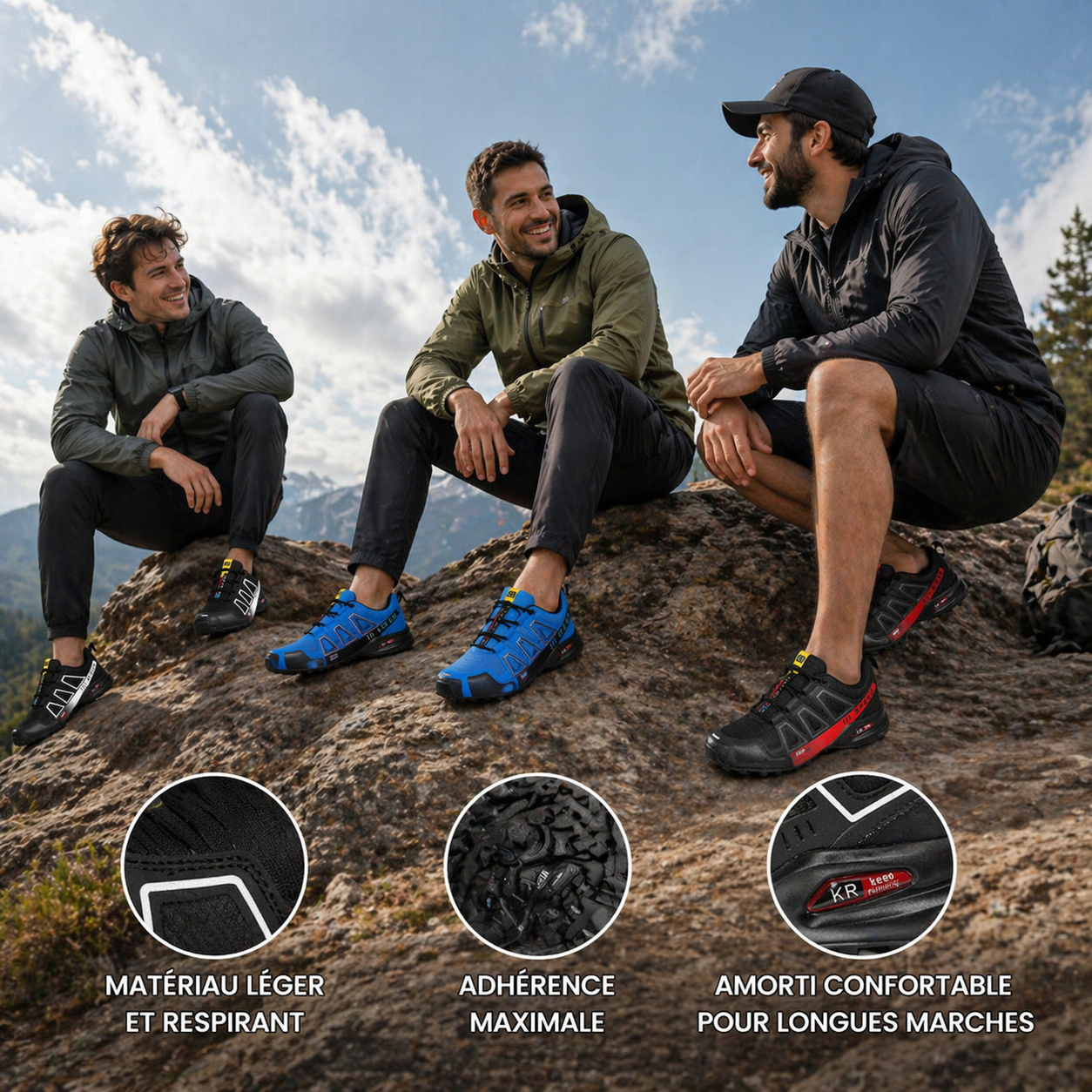 ORTHOTRAIL™ – Chaussures de Marche Confort Orthopédique