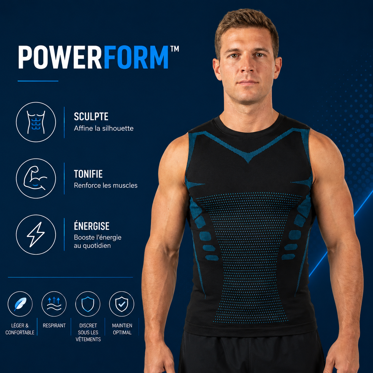 POWERFORM™ – Haut Amincissant Gainant & Énergisant