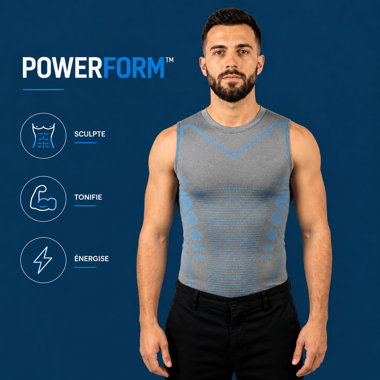 POWERFORM™ – Haut Amincissant Gainant & Énergisant