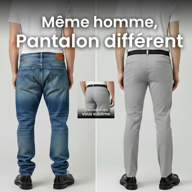 Pantalon extensible pour homme – Silhouette+™