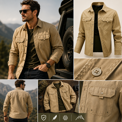 ALPHA FORCE™ – Surchemise Militaire Homme
