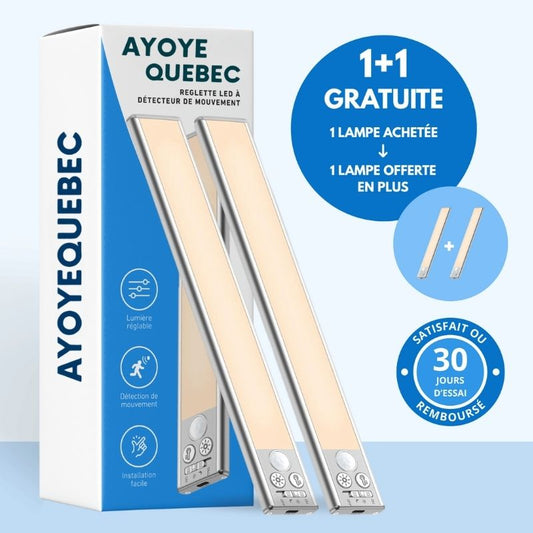 Réglette LED intelligente LumaBar™ à détecteur de mouvement
