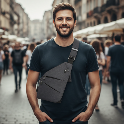 Sac bandoulière anti-vol