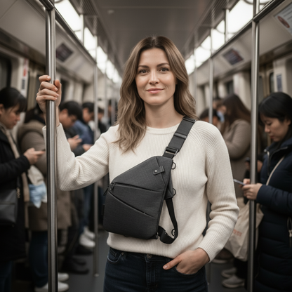 Sac bandoulière anti-vol