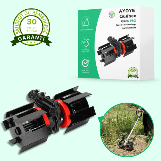 G700PRO™ – Roue de désherbage multifonctions pour débroussailleuse