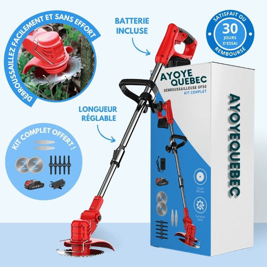 Débroussailleuse sans fil GF50™ – Puissance 850 W & batterie 21 V
