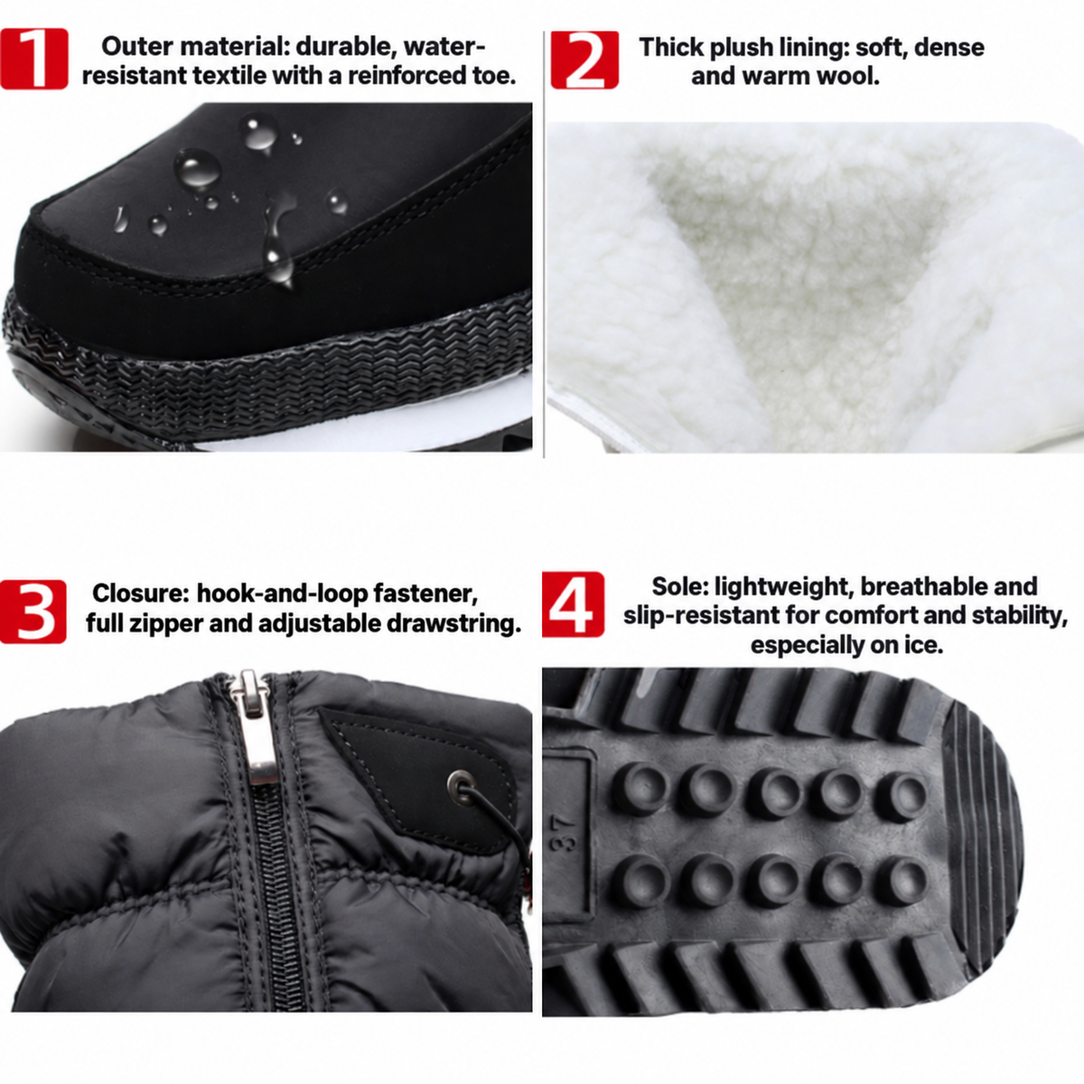 Product features in English
