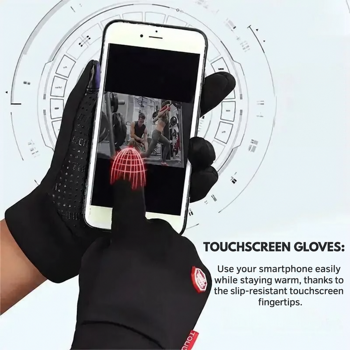 Touchscreen gloves
