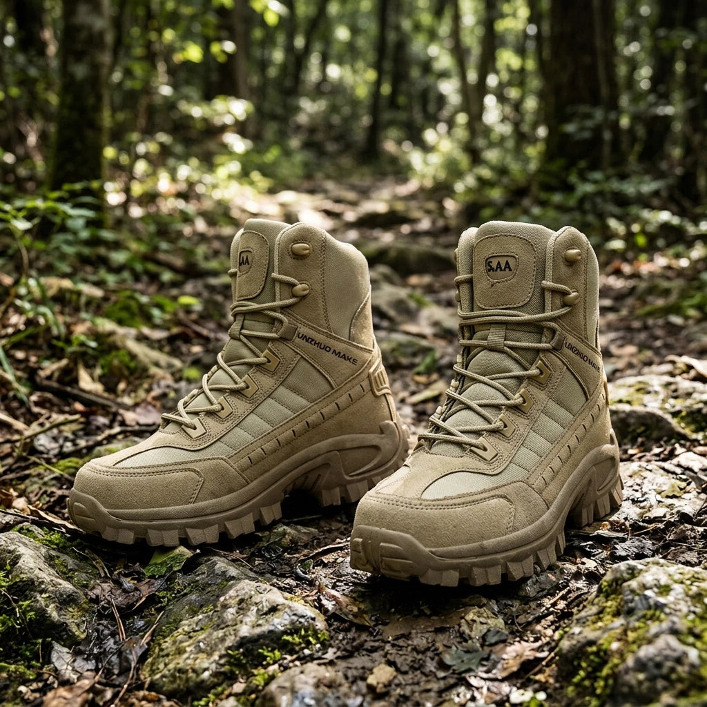 TACTIX™ | Bottes Tactiques : Dominez Chaque Terrain, Par Tous Les Temps!