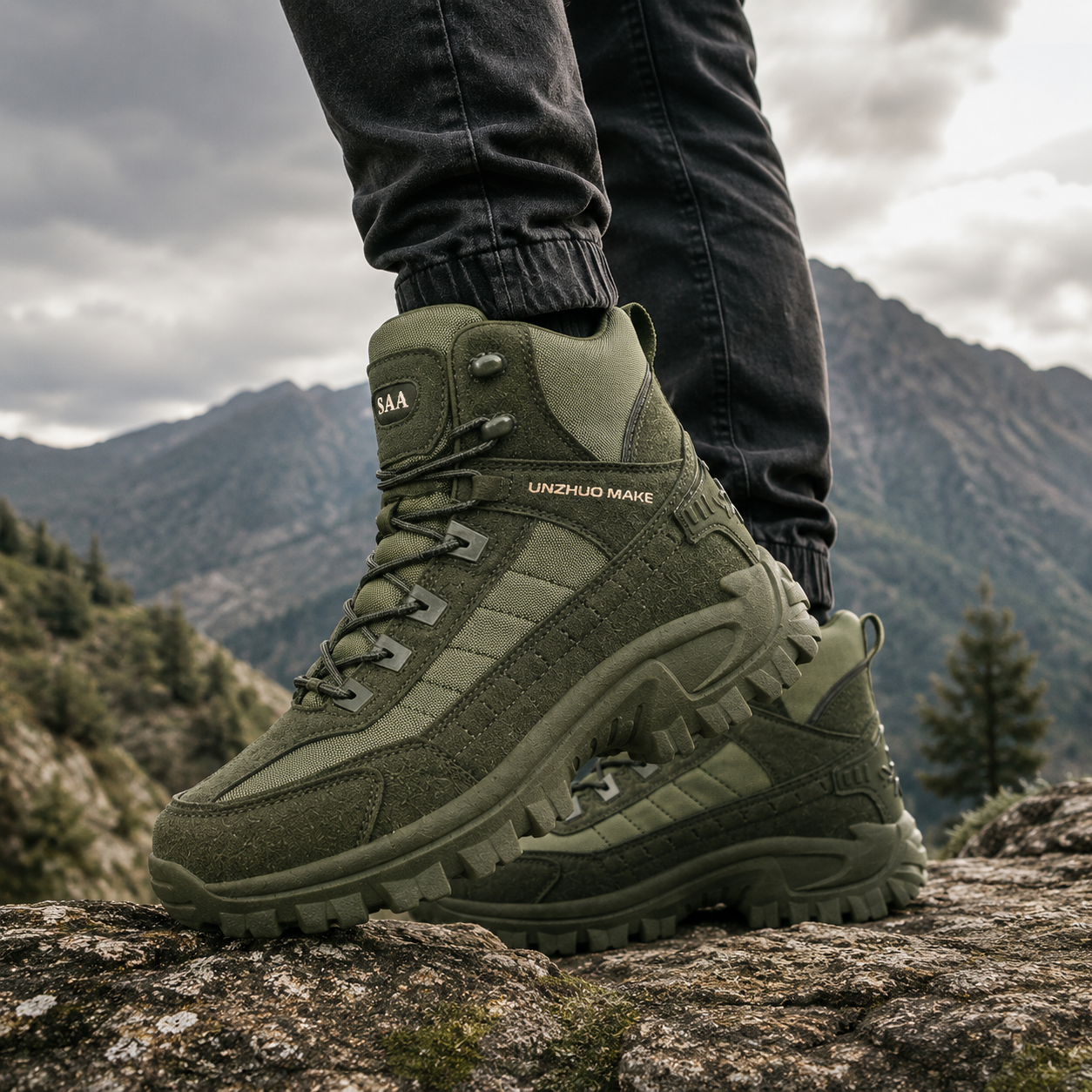 TACTIX™ | Bottes Tactiques : Dominez Chaque Terrain, Par Tous Les Temps!
