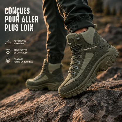 TACTIX™ | Bottes Tactiques : Dominez Chaque Terrain, Par Tous Les Temps!