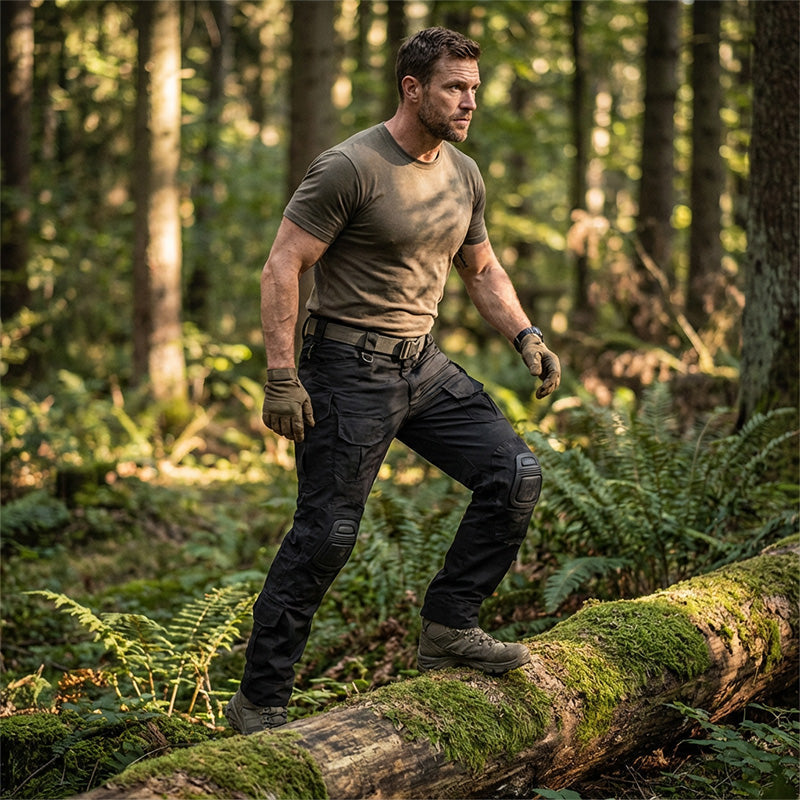 TITAN PRO™ – Pantalon Cargo Renforcé avec Protections Genoux