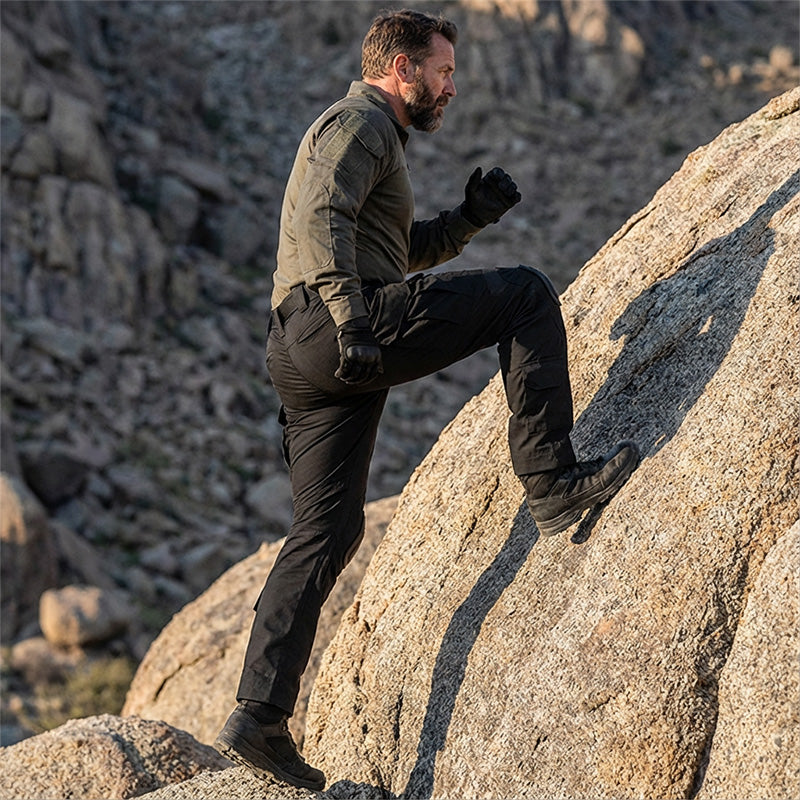 TITAN PRO™ – Pantalon Cargo Renforcé avec Protections Genoux