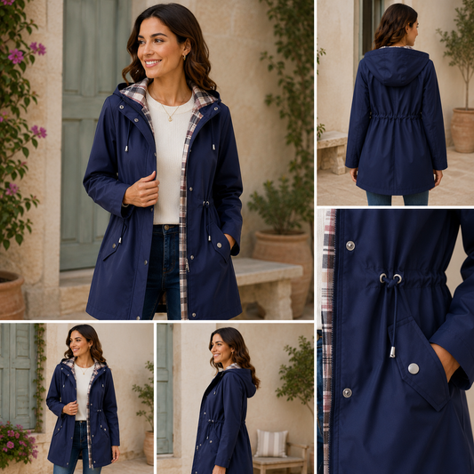 Proof-JA™ Veste imperméable coupe-vent à capuche