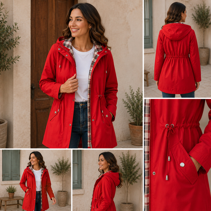 Proof-JA™ Veste imperméable coupe-vent à capuche